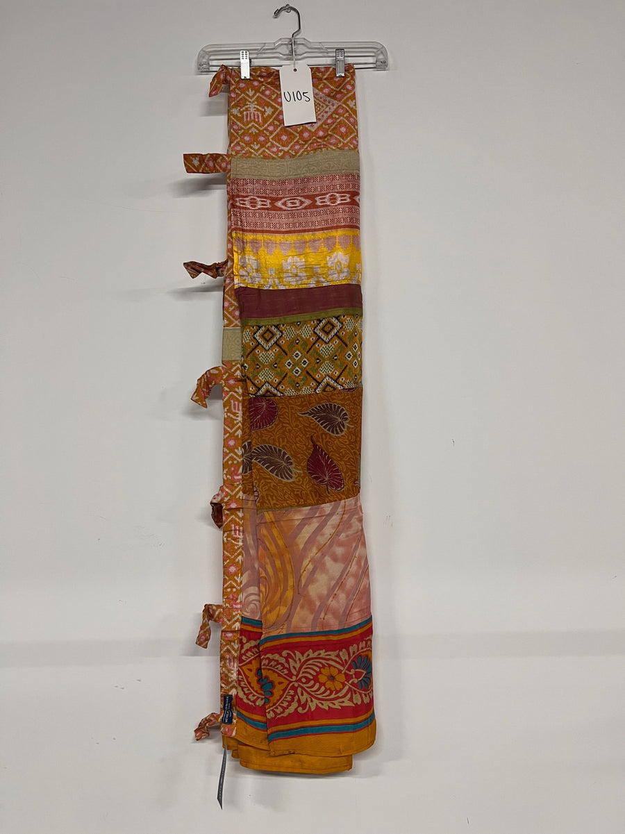 One of a Kind Sari Curtain U105