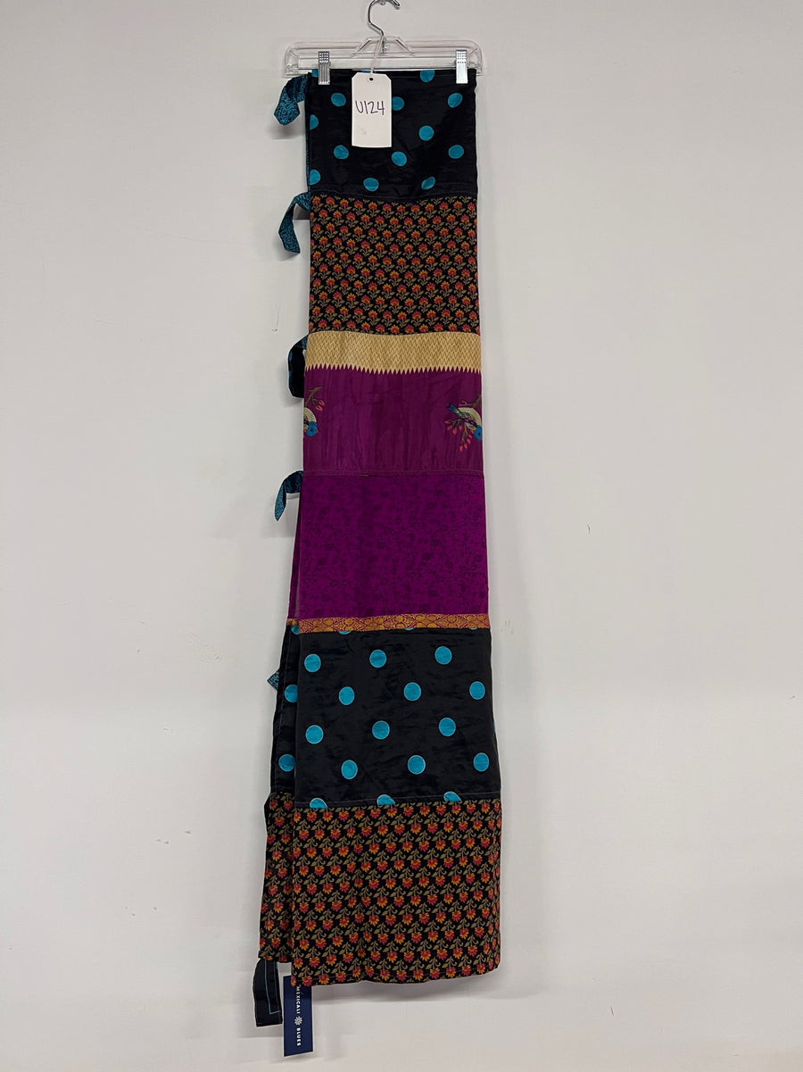One of a Kind Sari Curtain U124