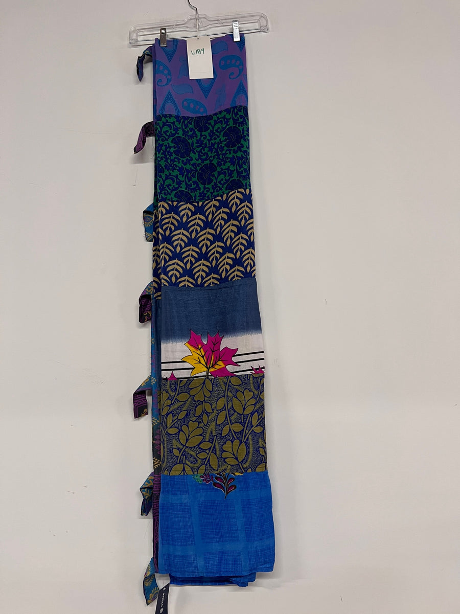 One of a Kind Sari Curtain U189