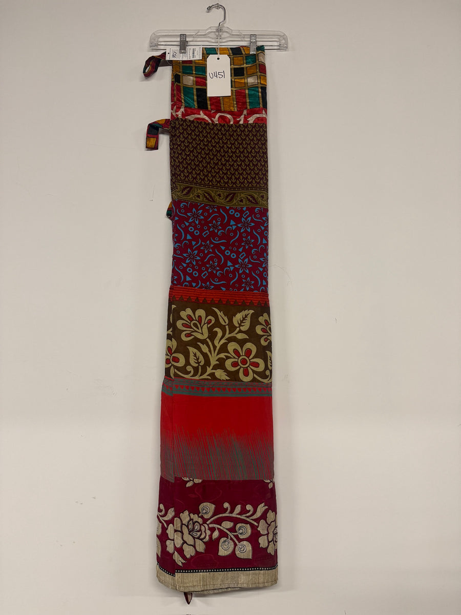 One of a Kind Sari Curtain U451