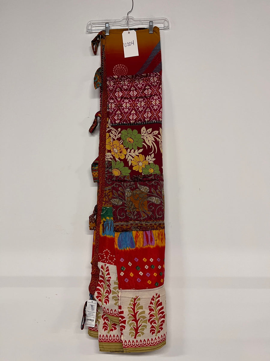 One of a Kind Sari Curtain U204