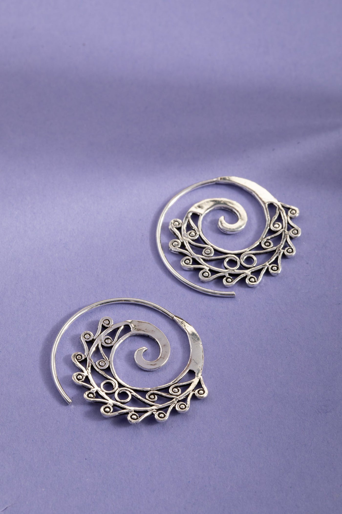 Infinite Spiral Earrings