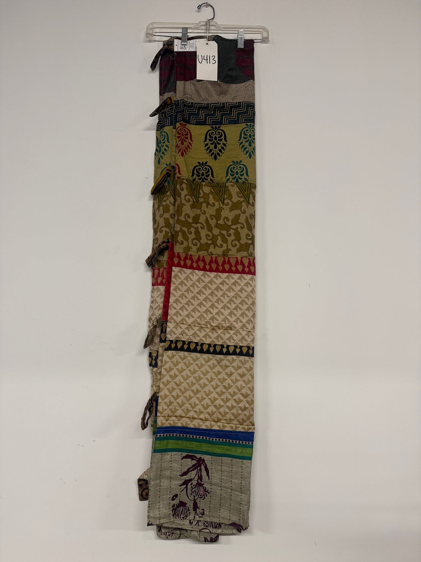 One of a Kind Sari Curtain U413