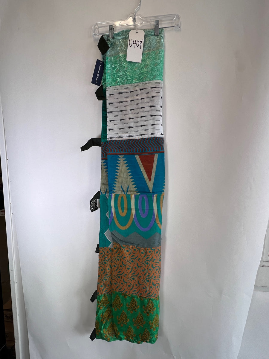 Recycled Silk Sari Panel Curtain U409