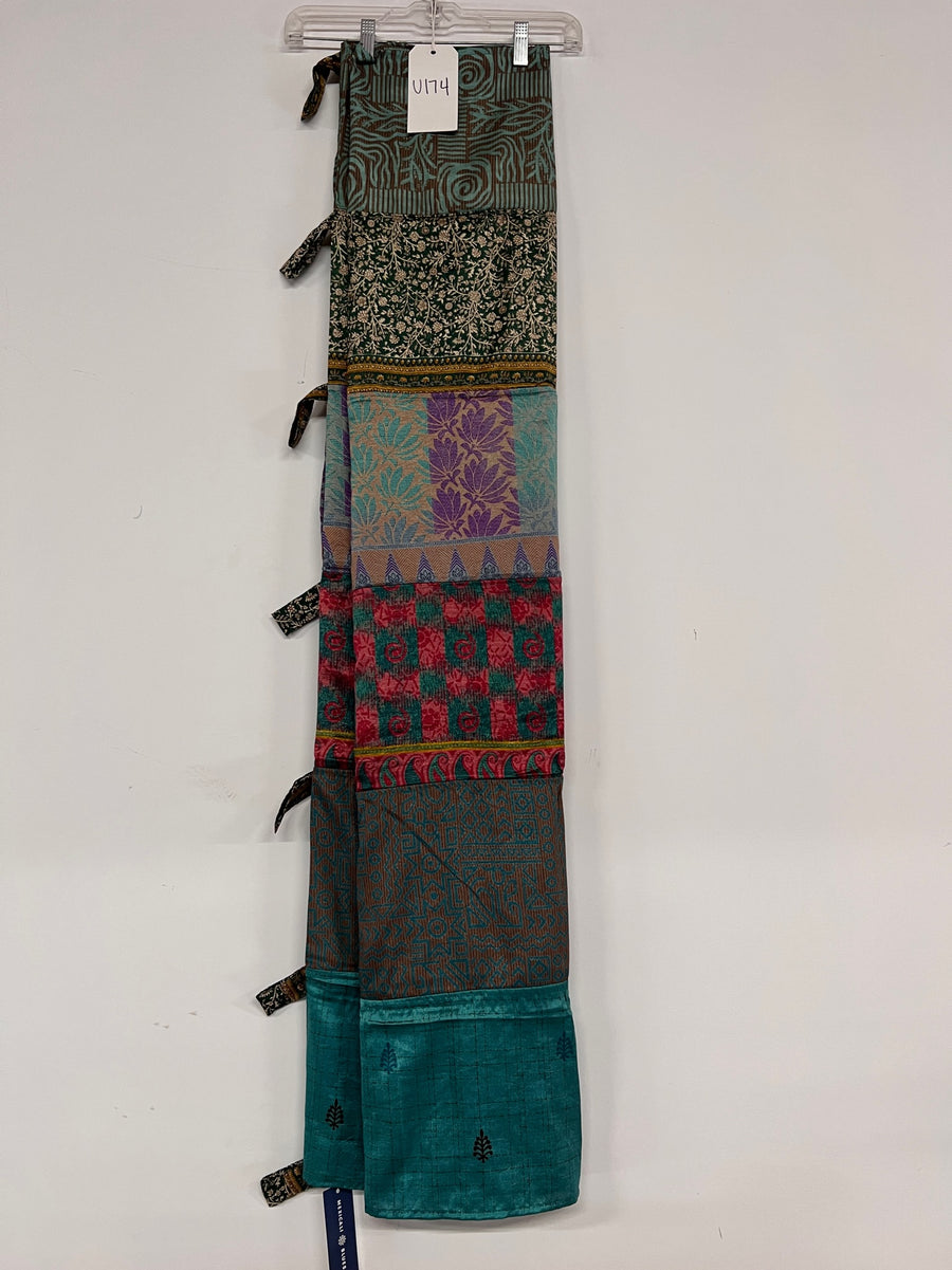 One of a Kind Sari Curtain U174