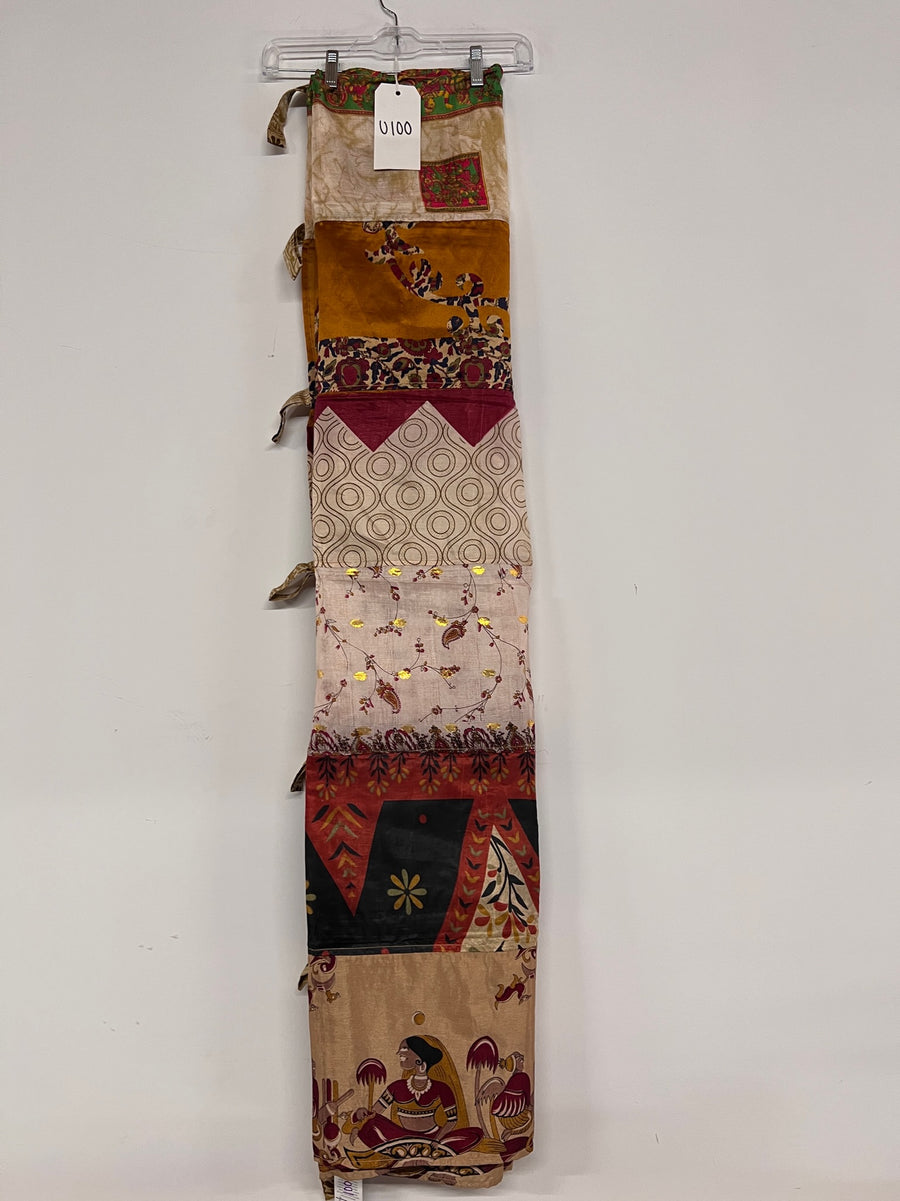 One of a Kind Sari Curtain U100