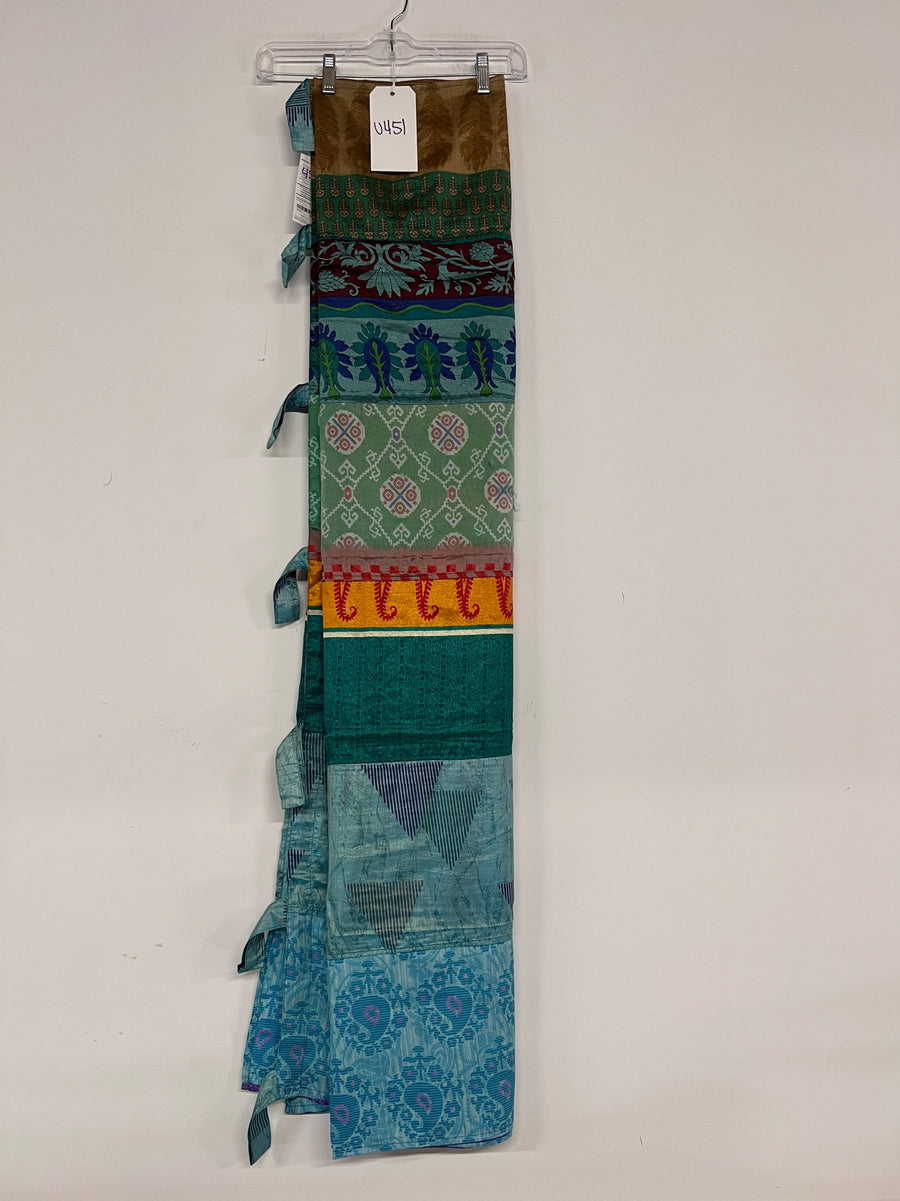 One of a Kind Sari Curtain U451