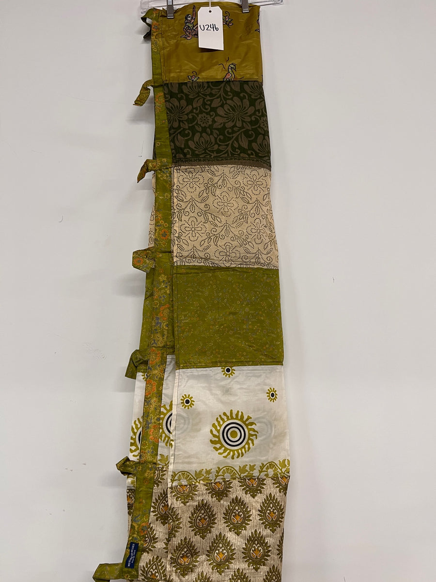 One of a Kind Sari Curtain U246