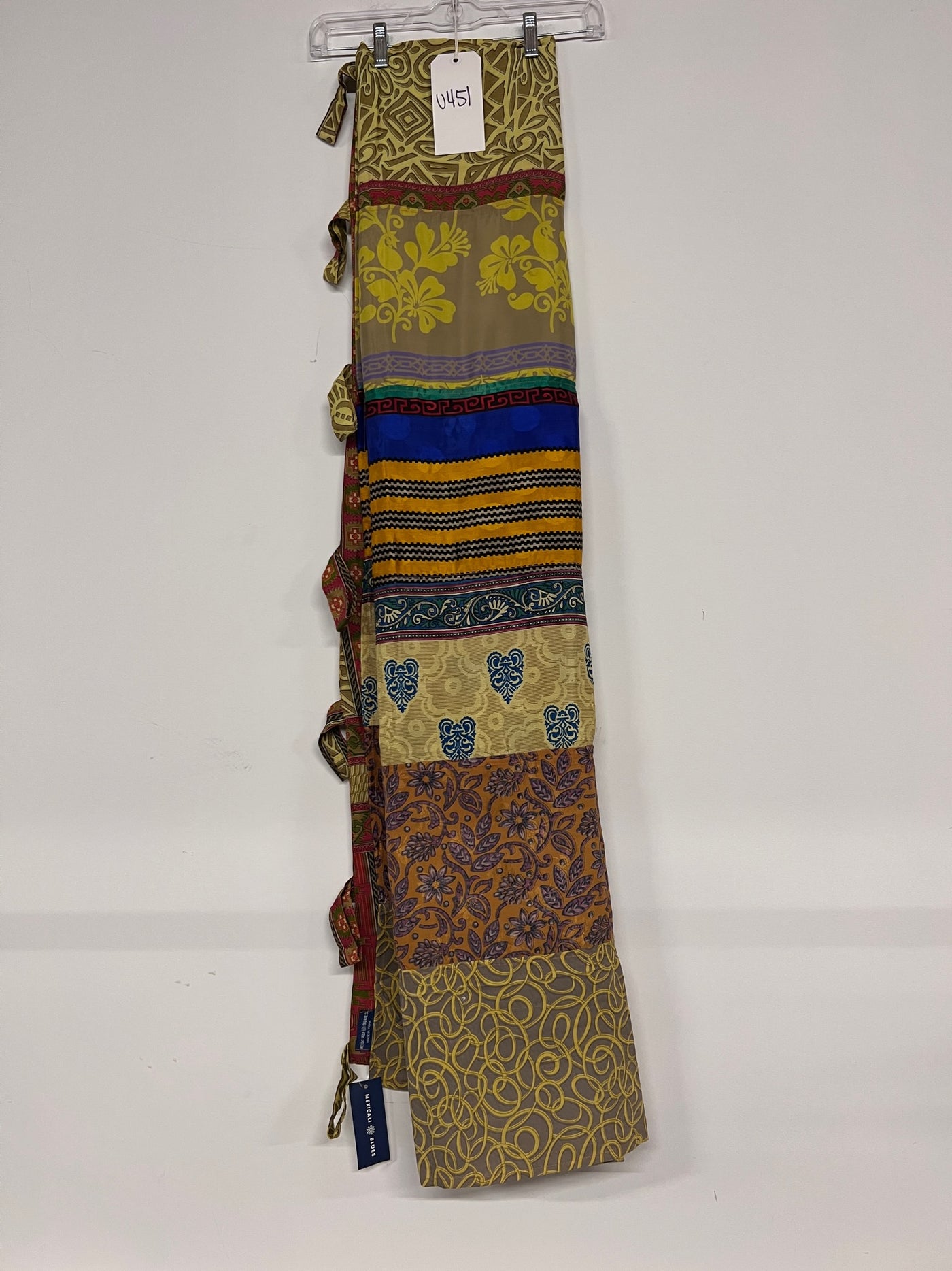 One of a Kind Sari Curtain U451