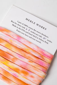 Tie Dye Shoelaces