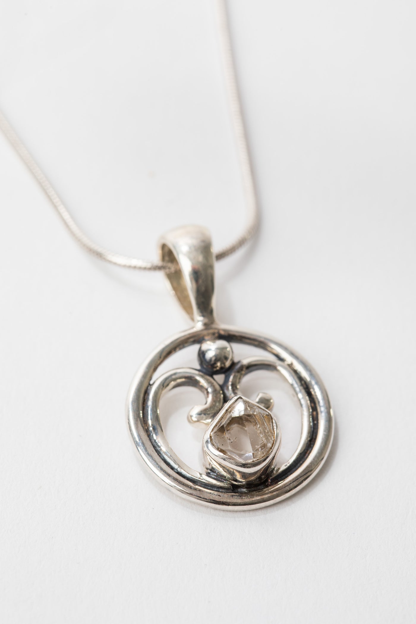 One of a Kind Dendrite Quartz Pendant P150