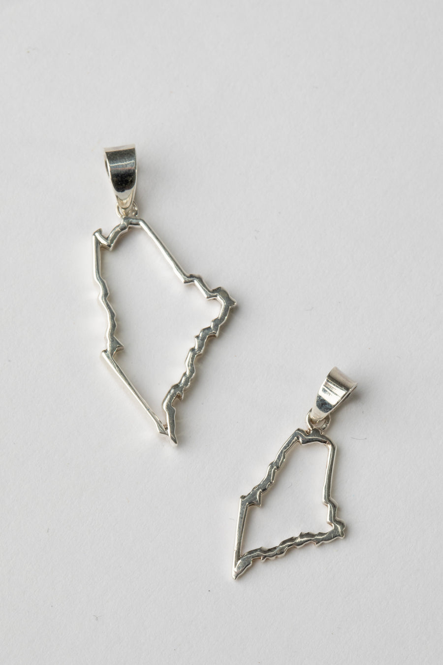 State Of Maine Outline Pendant