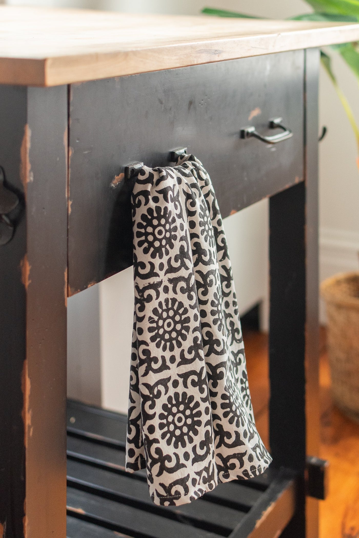 Block Print Tea Towel