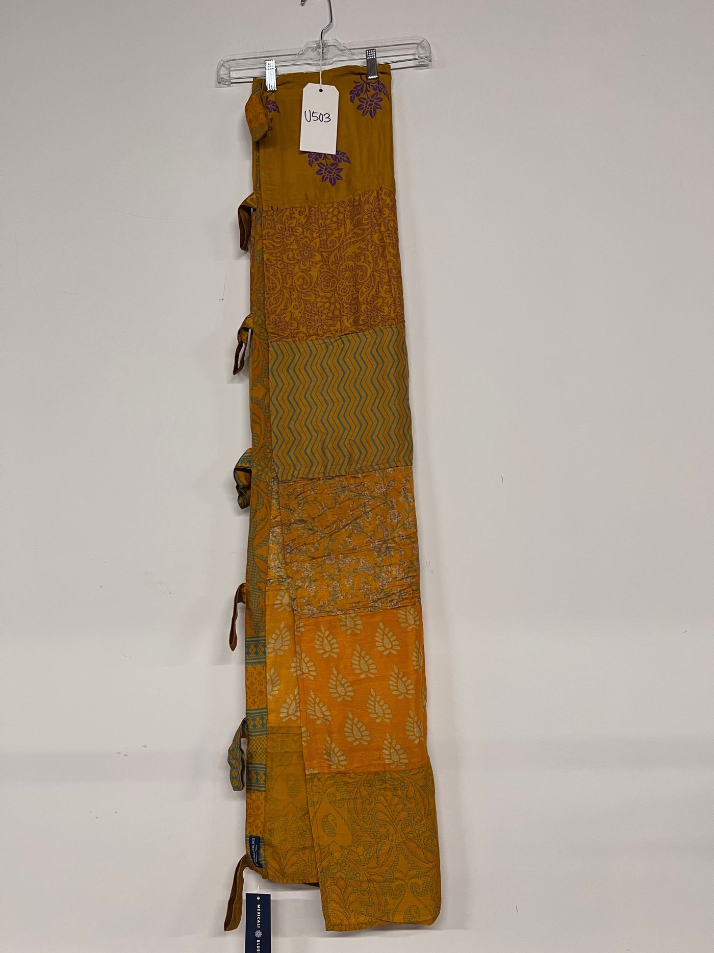 One of a Kind Sari Curtain U503