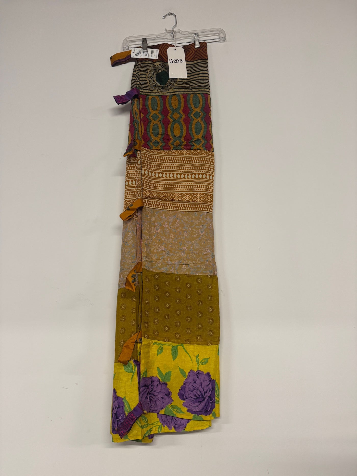 One of a Kind Sari Curtain U203