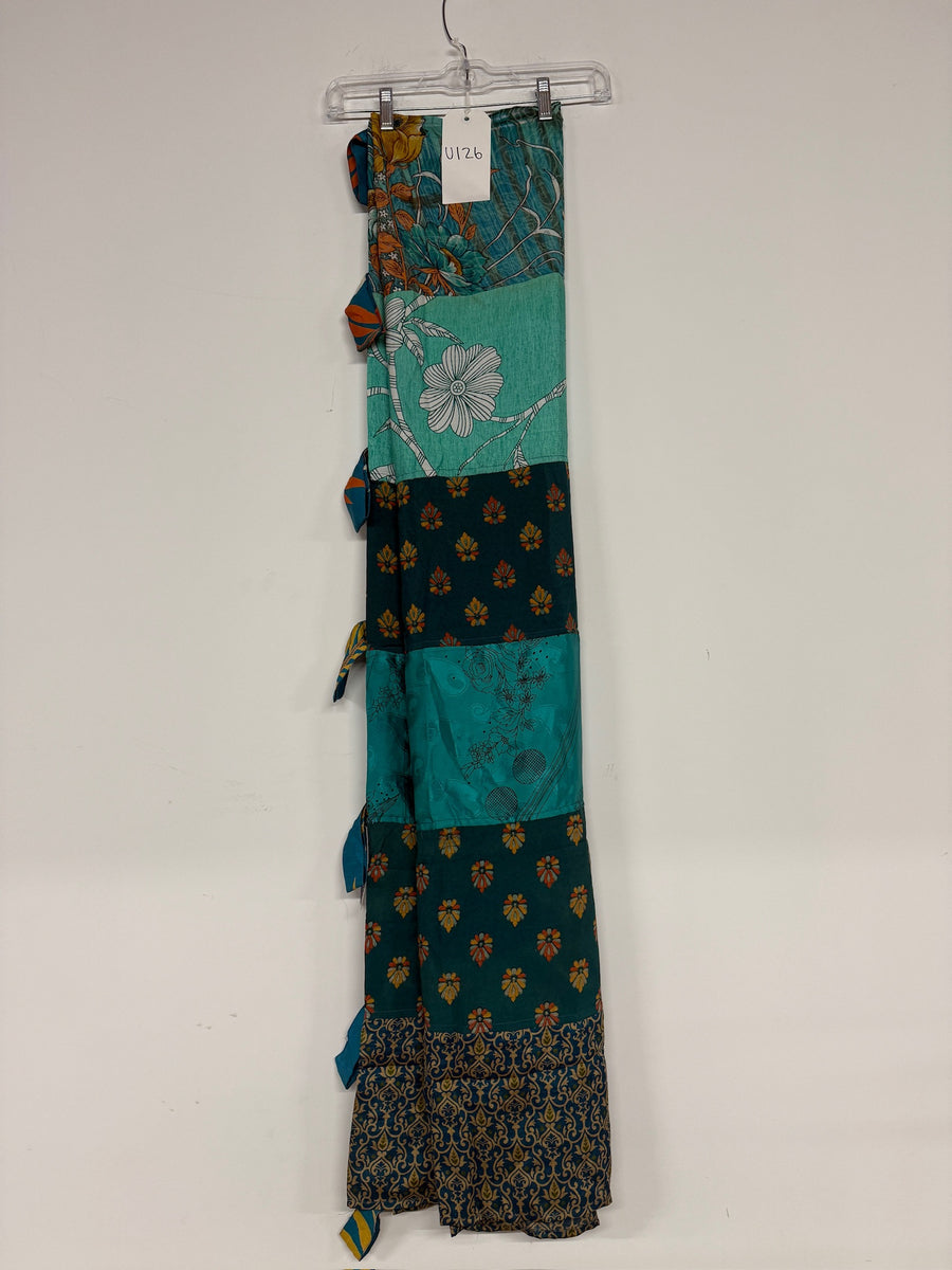 One of a Kind Sari Curtain U126