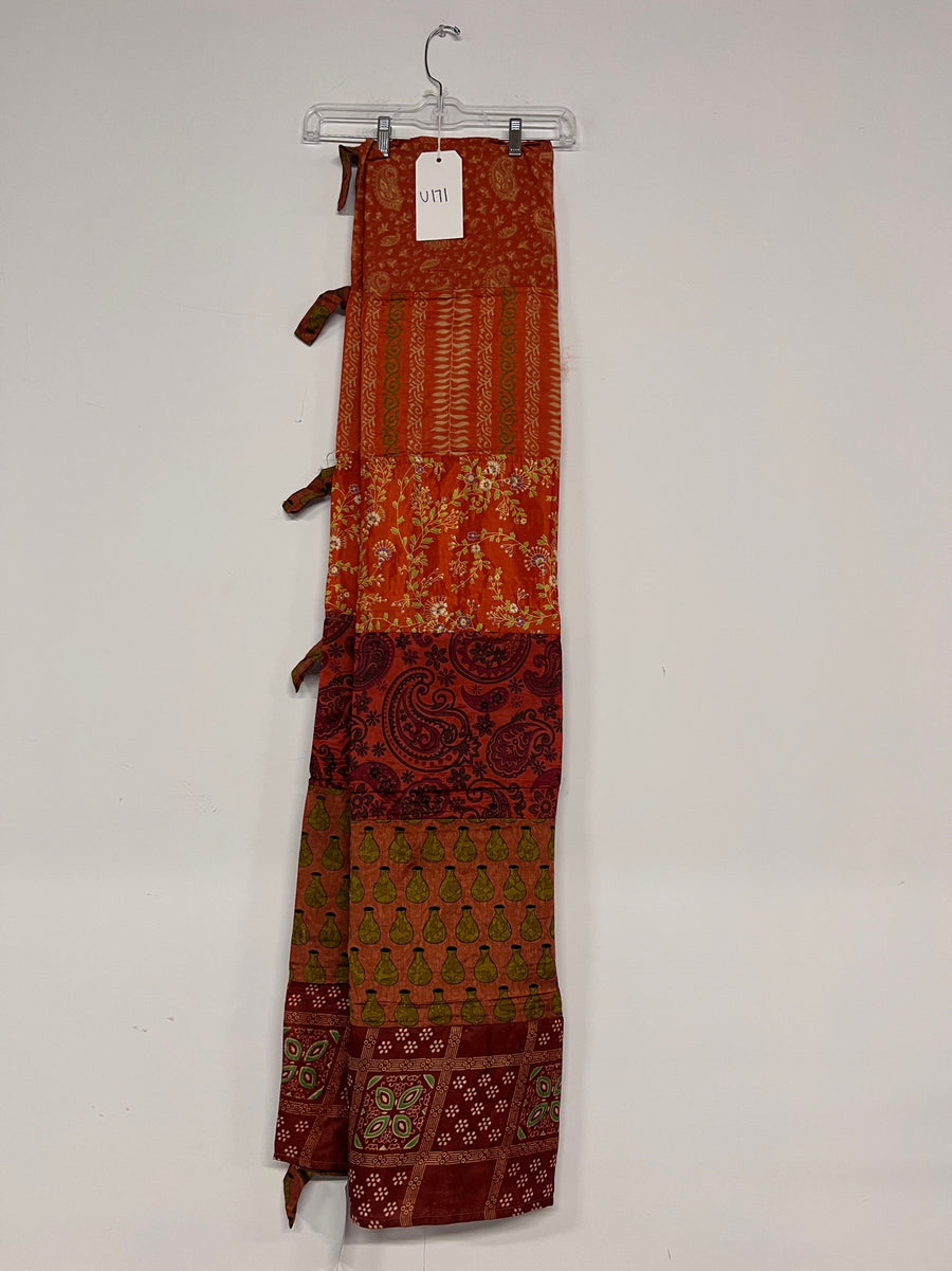One of a Kind Sari Curtain U171
