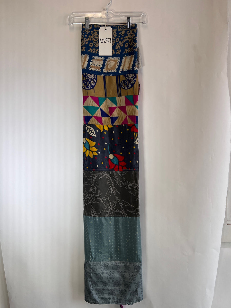 Recycled Silk Sari Panel Curtain U237