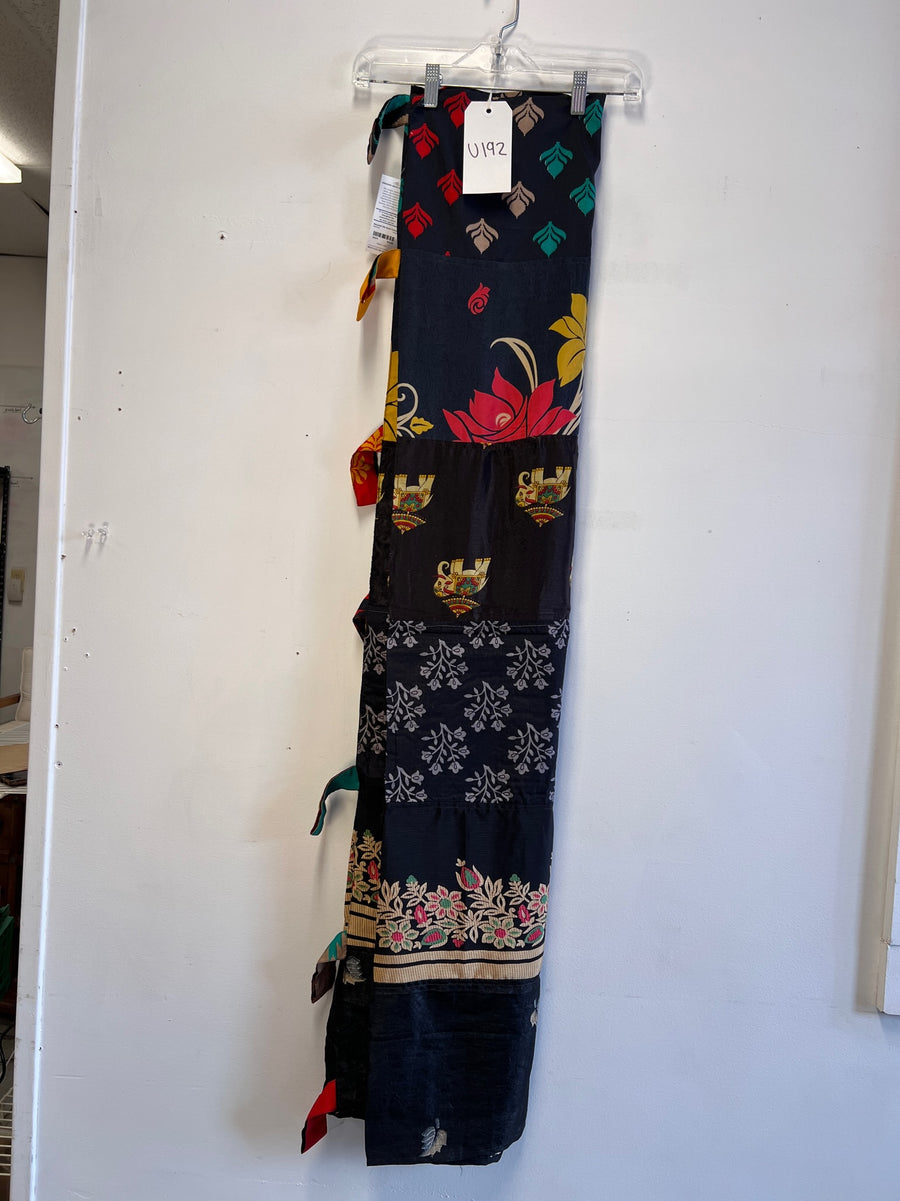Recycled Silk Sari Panel Curtain U192