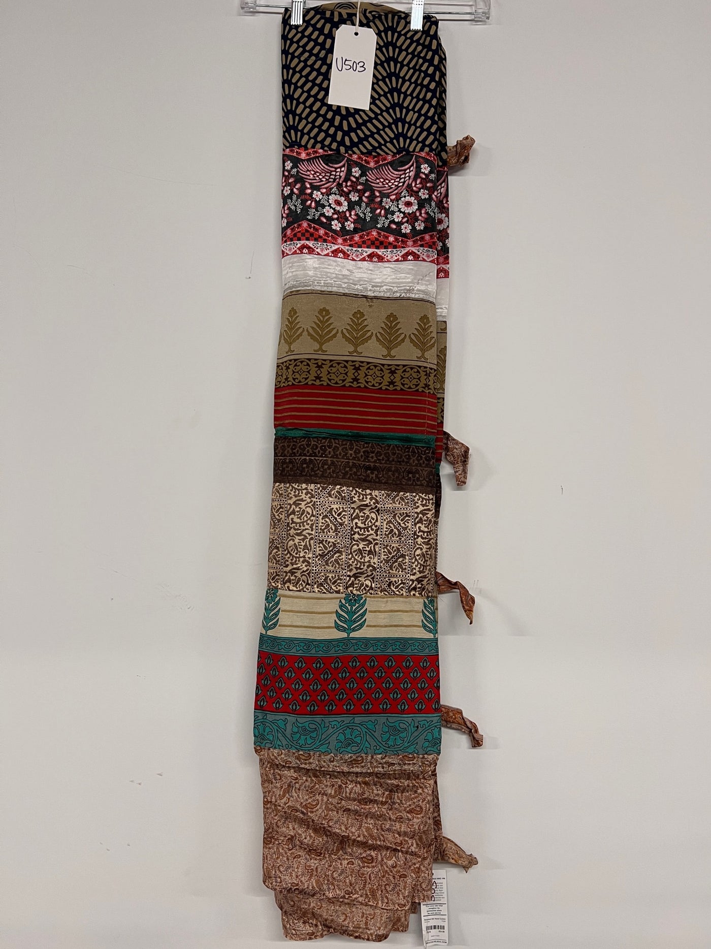 One of a Kind Sari Curtain U503