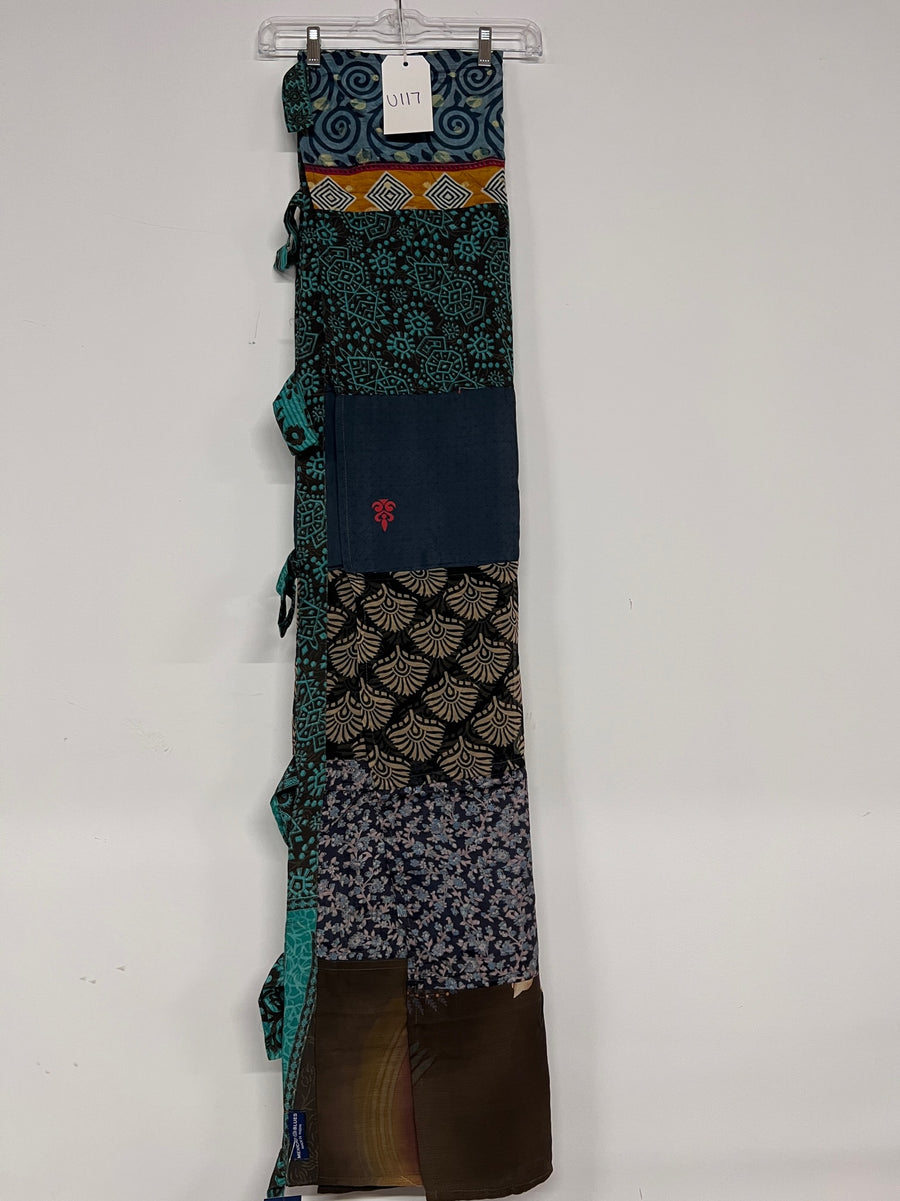 One of a Kind Sari Curtain U117
