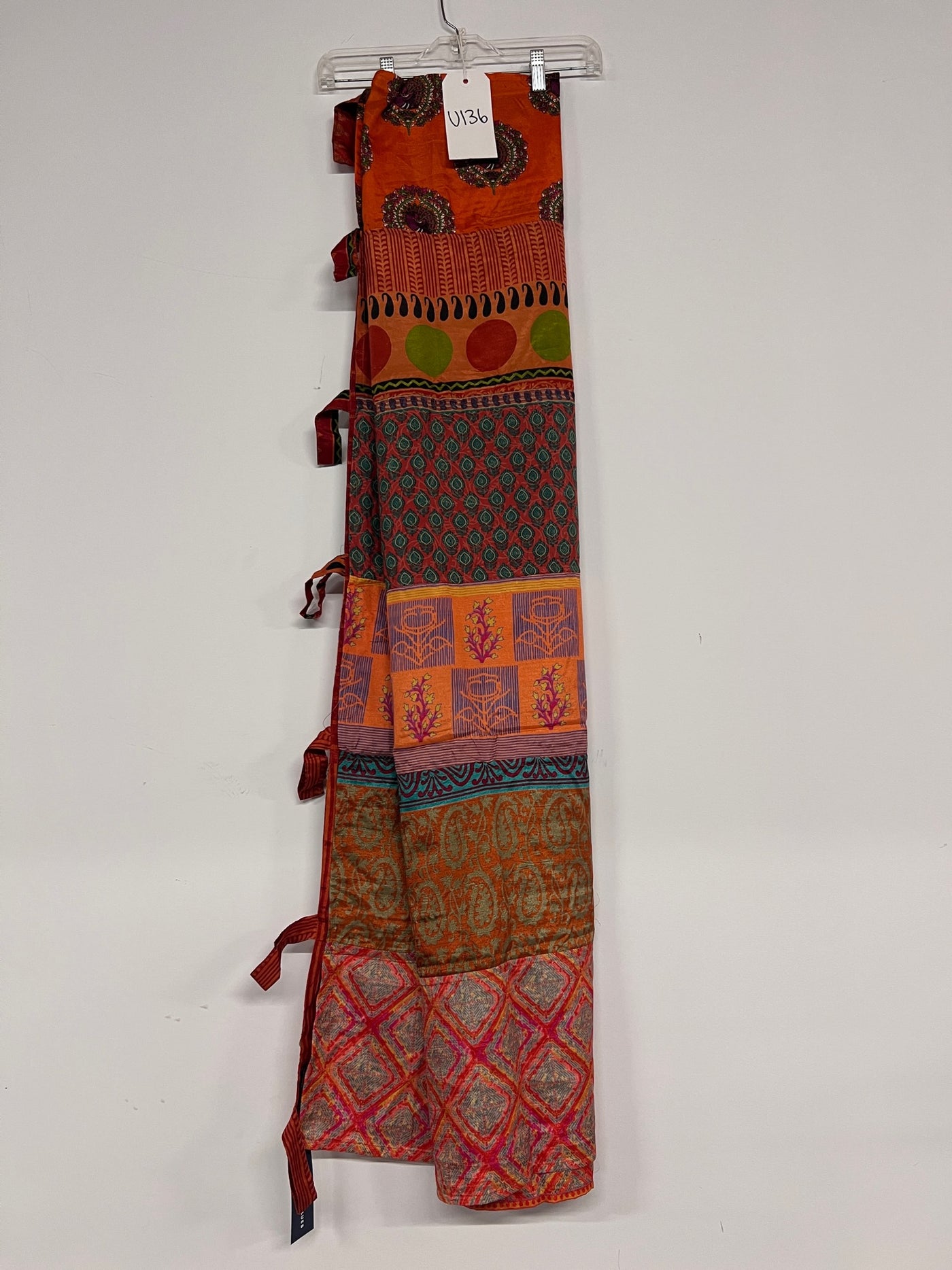 One of a Kind Sari Curtain U136