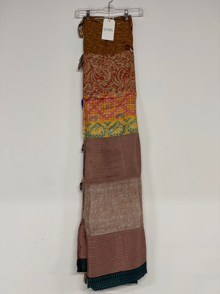 One of a Kind Sari Curtain U135