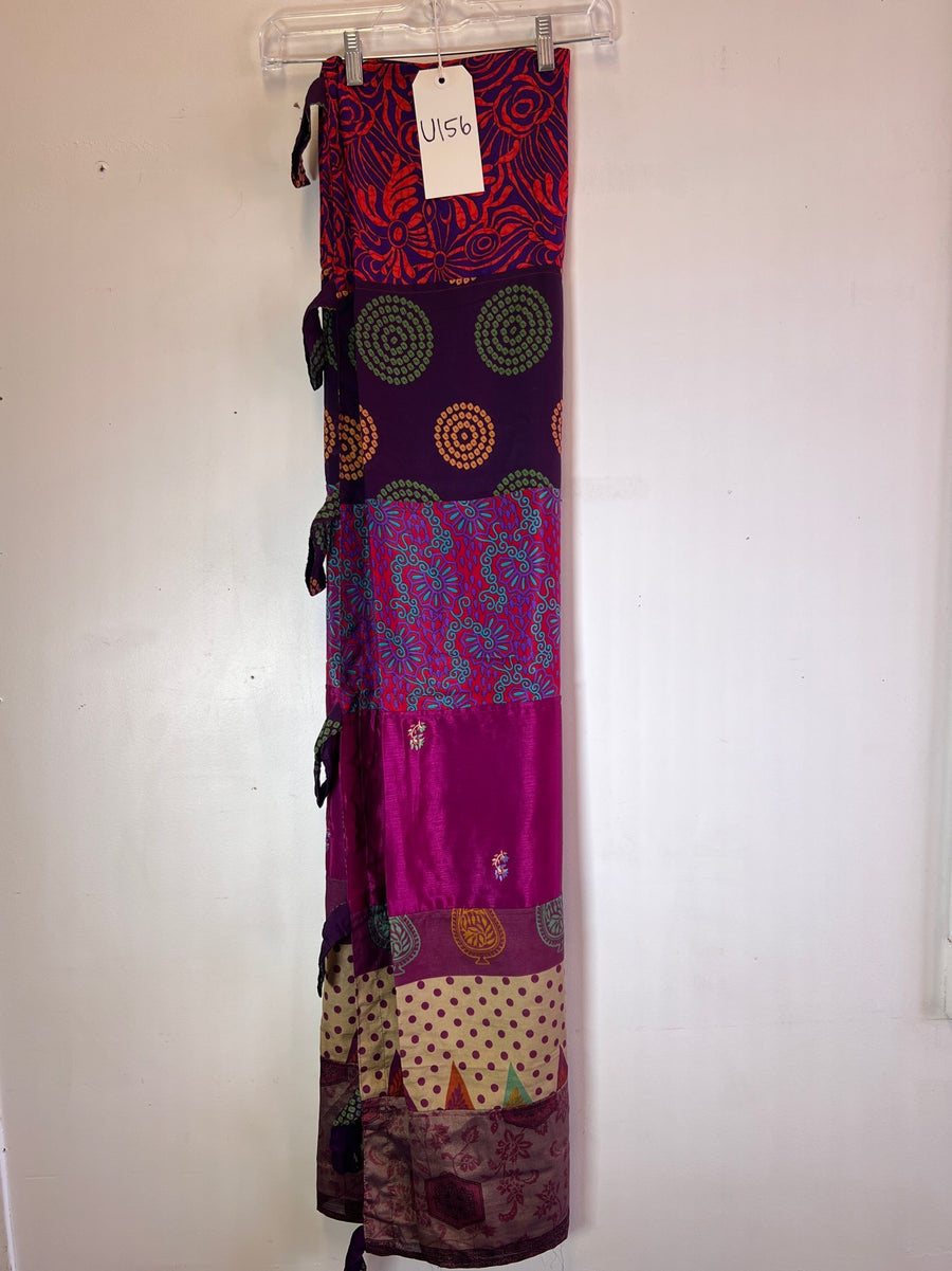 Recycled Silk Sari Panel Curtain U156
