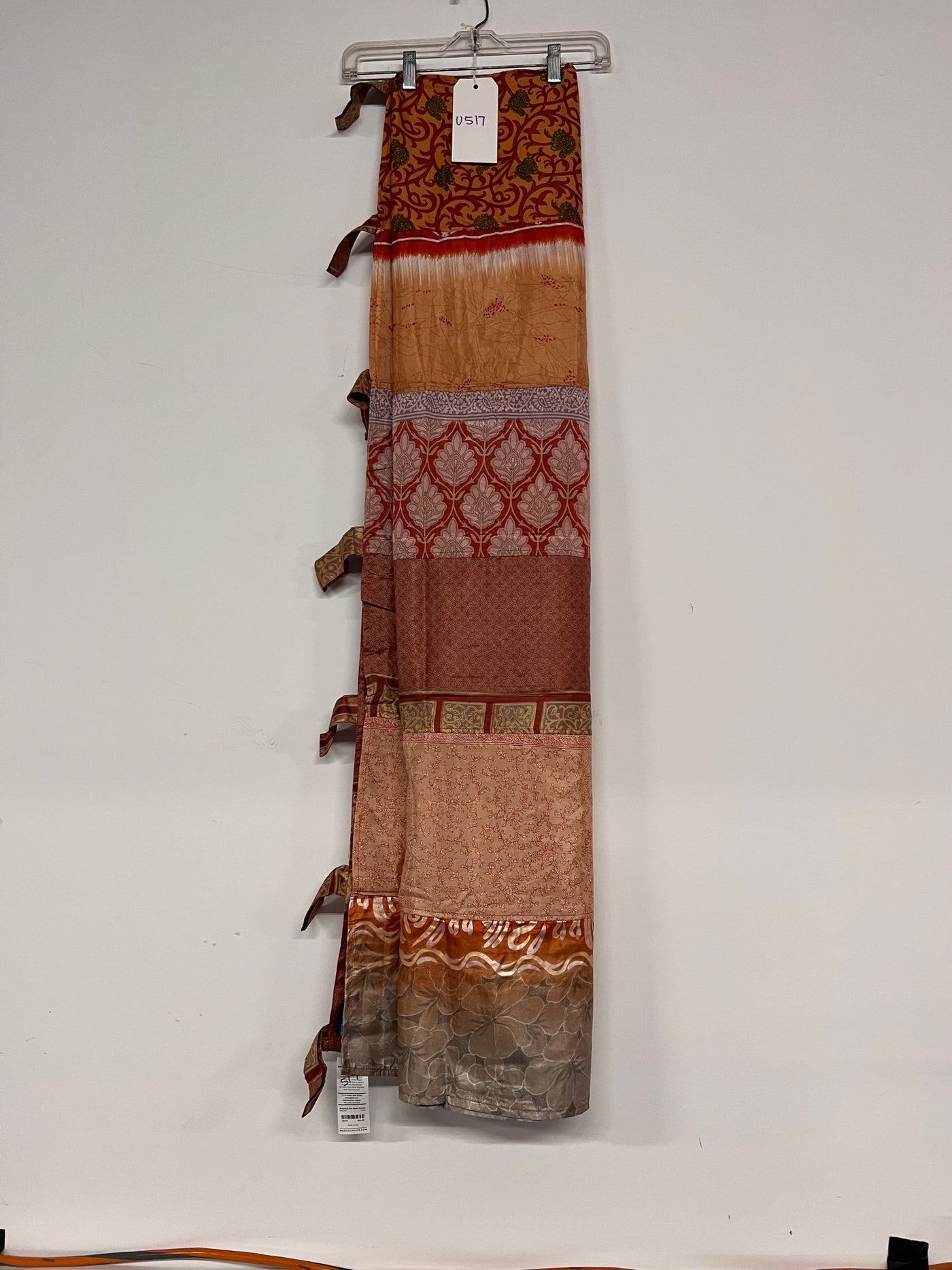 One of a Kind Sari Curtain U517