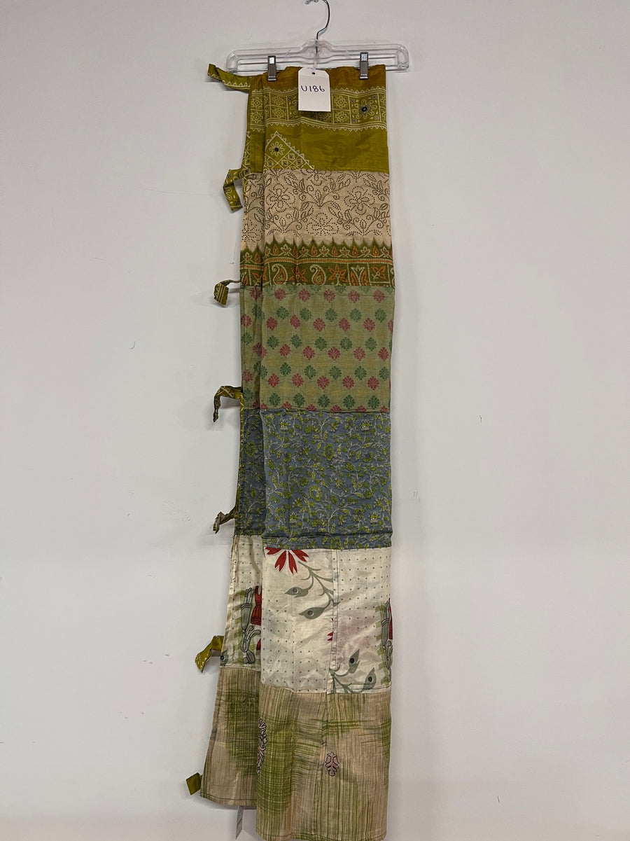 One of a Kind Sari Curtain U186