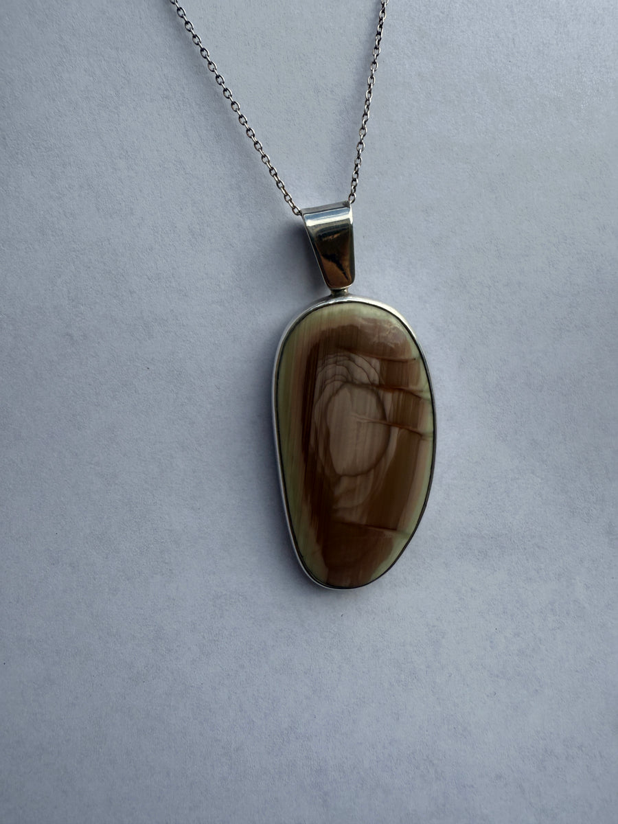 One of a Kind Imperial Jasper Pendant