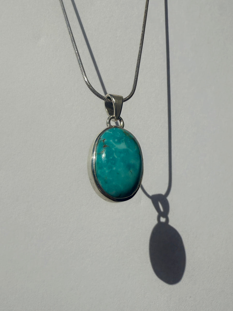 One of a Kind Turquoise Pendant P145