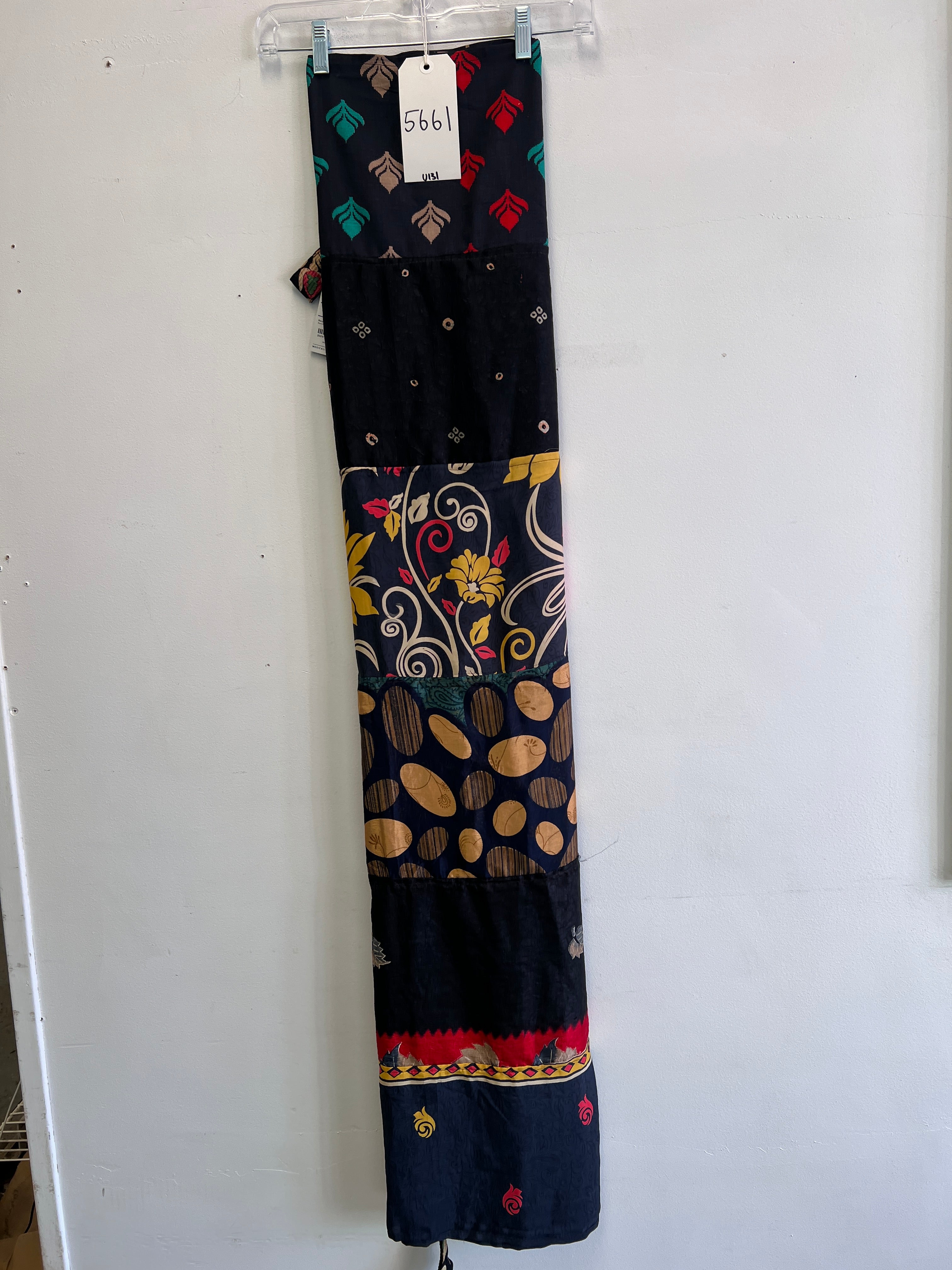 Recycled Silk Sari Panel Curtain U131