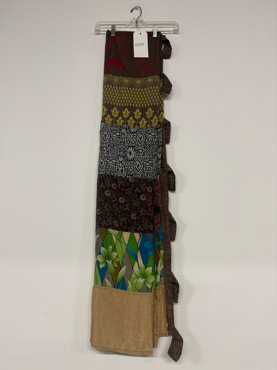 One of a Kind Sari Curtain U429