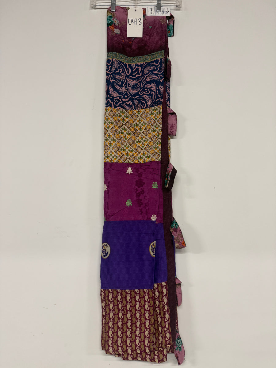 One of a Kind Sari Curtain U413