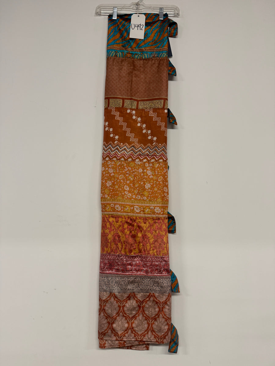 One of a Kind Sari Curtain U492