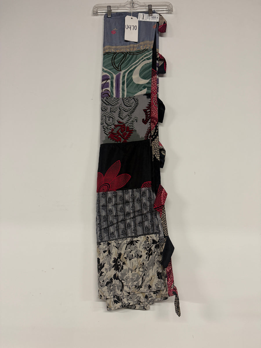 One of a Kind Sari Curtain U470