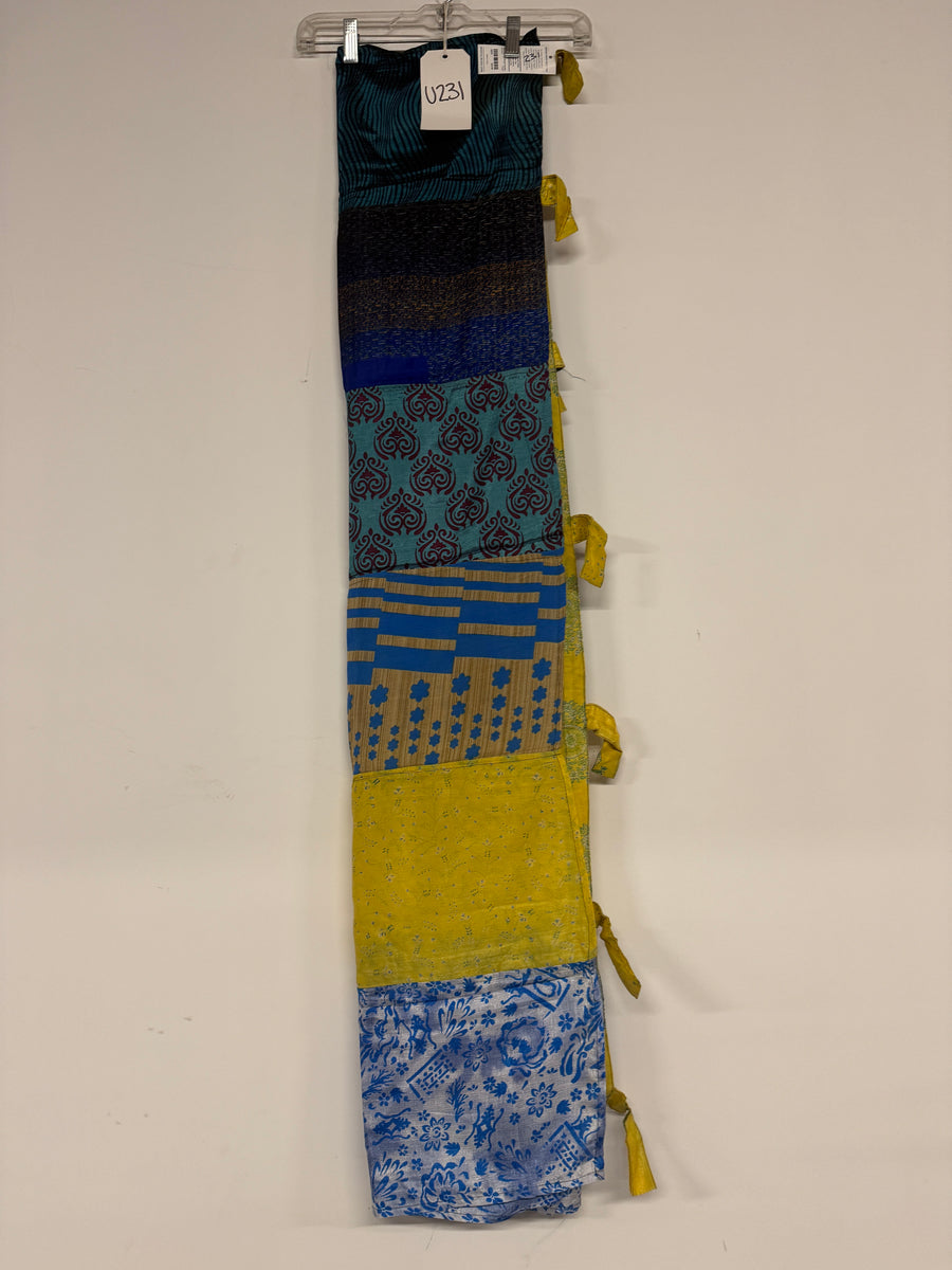 One of a Kind Sari Curtain U231