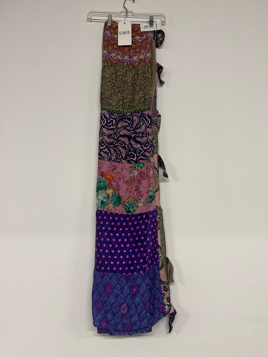 One of a Kind Sari Curtain U203