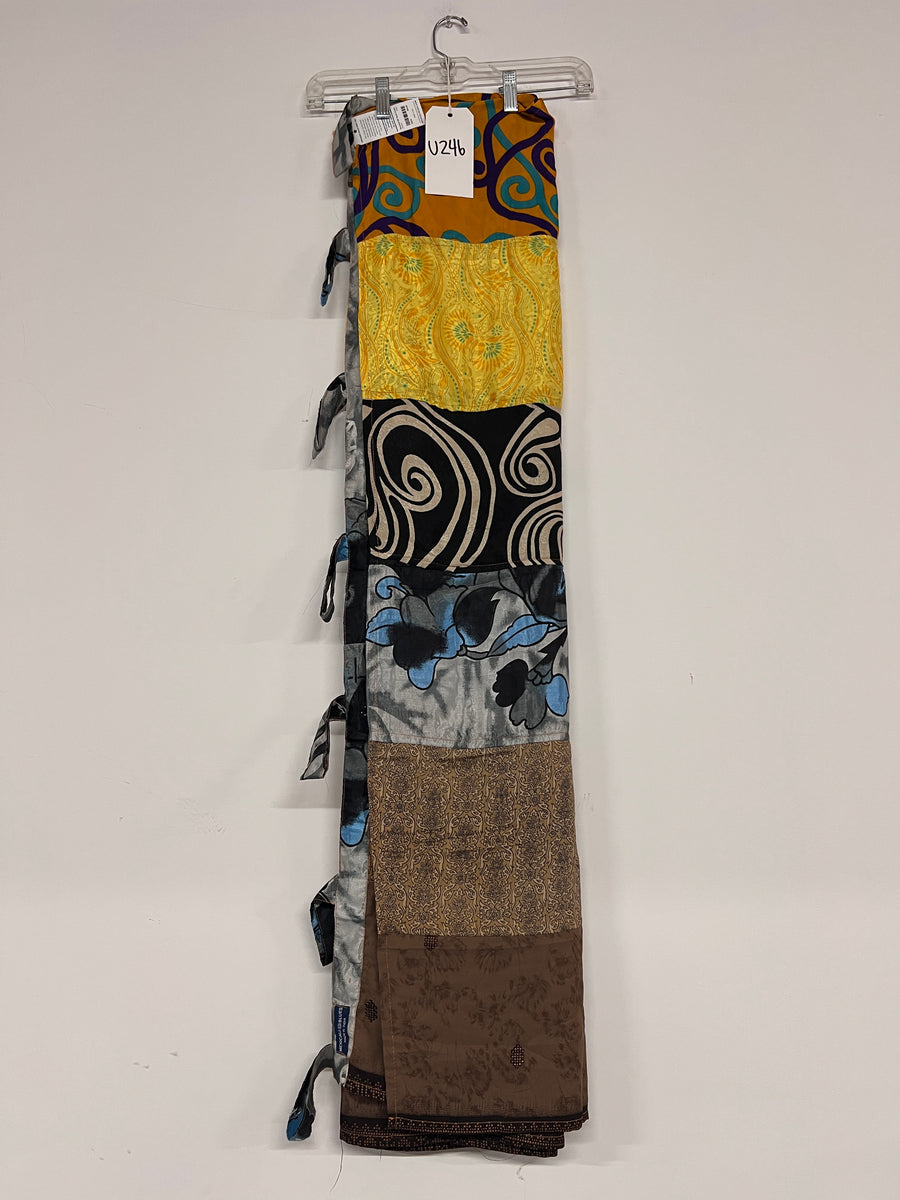 One of a Kind Sari Curtain U246