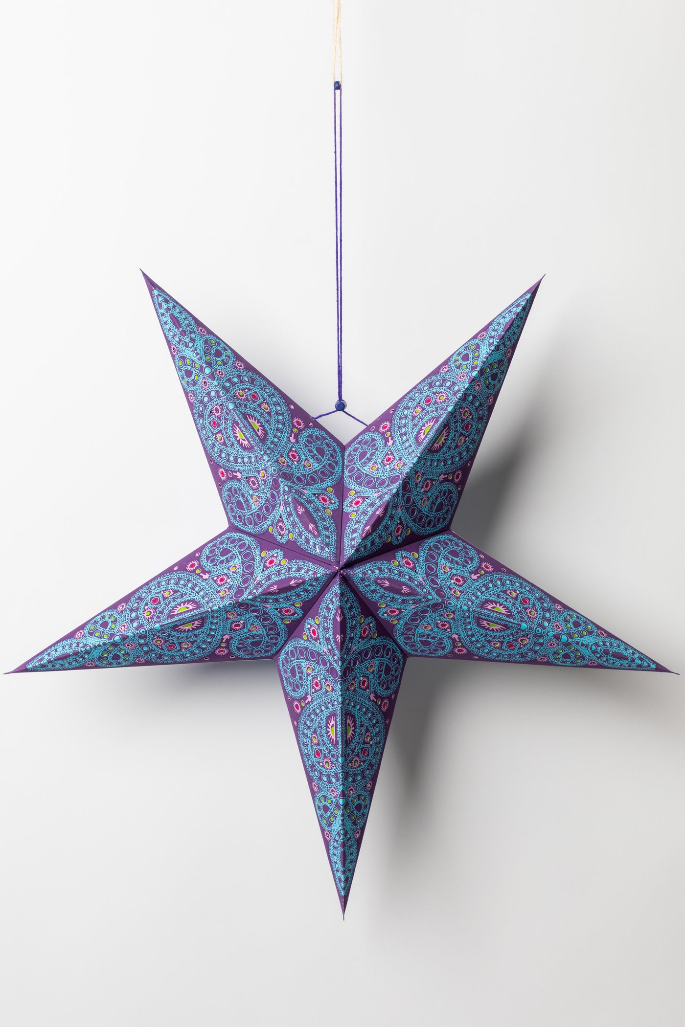  Alia Purple Paper Star