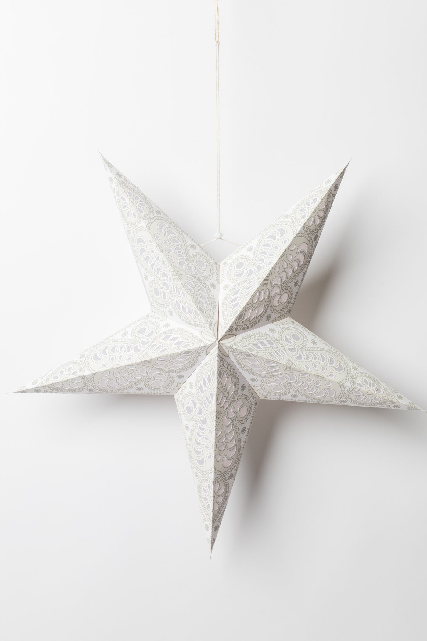 Ganesh White Paper Star