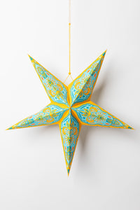Ganesh Yellow  Paper Star