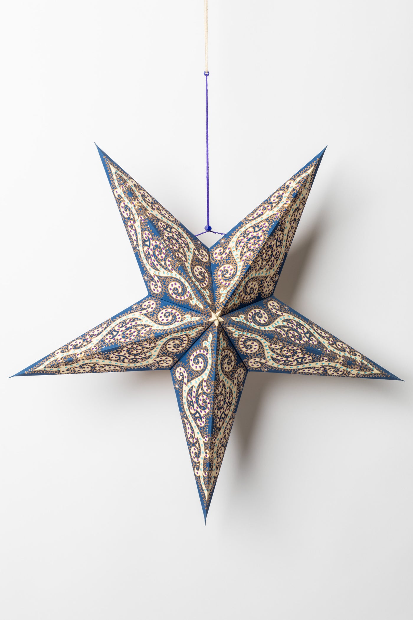 Hella Blue  Paper Star