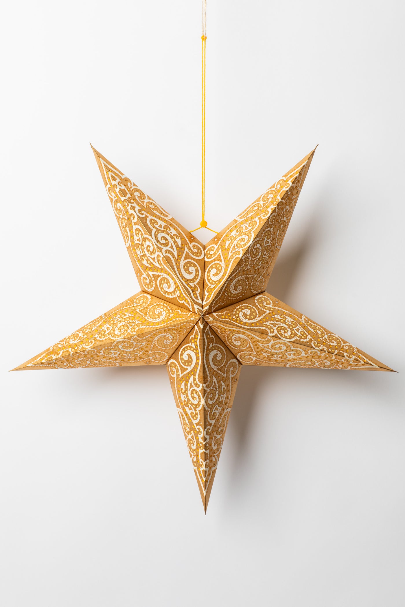 Hella Silver Copper Paper Star