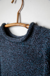 Detail of the collar of the Iceberg roll neck sweater