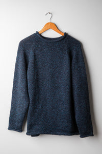 Iceberg fisherman style roll neck alpaca sweater