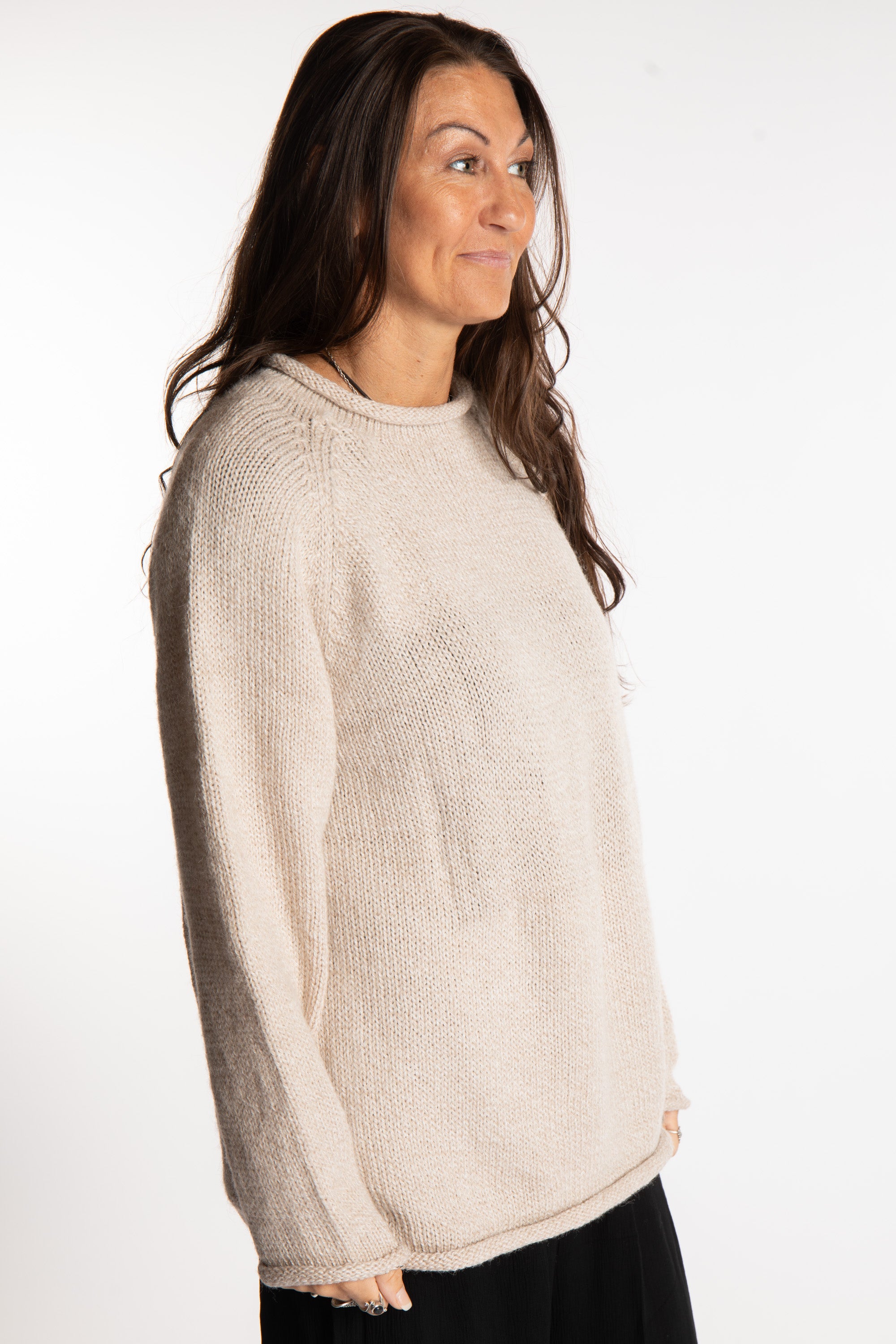 Classic Alpaca Sweater | Alpaca Roll Neck Sweater · Mexicali Blues