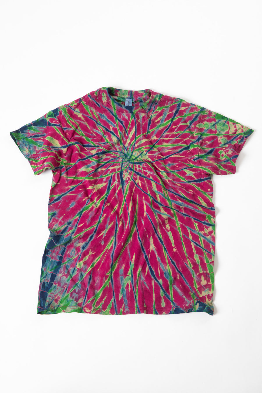 Oracle tie dye t shirt in berry 