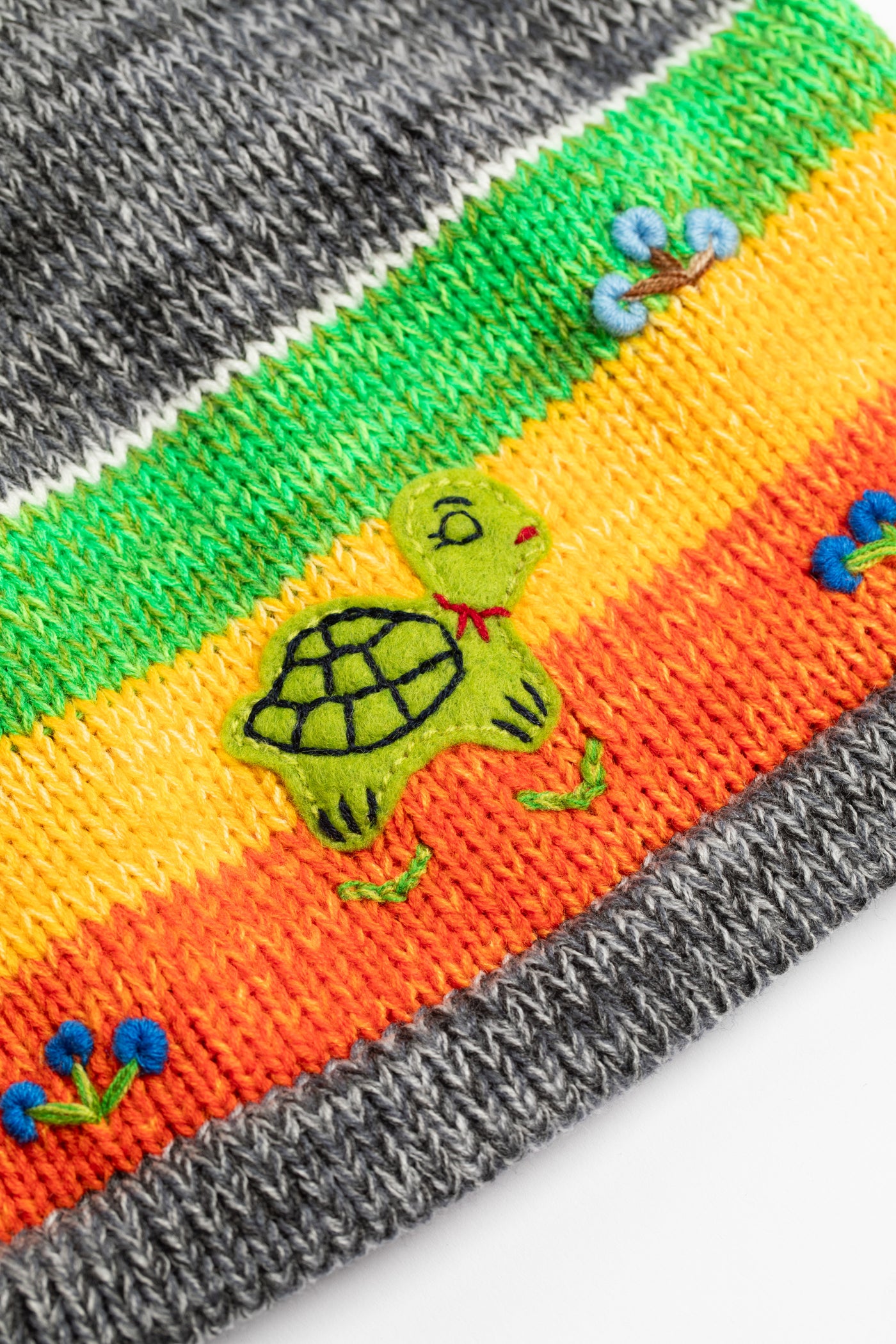 Kids zip up animal sweater in black